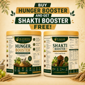 DrAyurveda Complete Weight Gain Combo | Buy Hunger booster and get Shakti Booster Free|