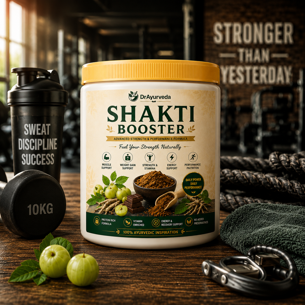 DrAyurveda Complete Weight Gain Combo | Buy Hunger booster and get Shakti Booster Free|